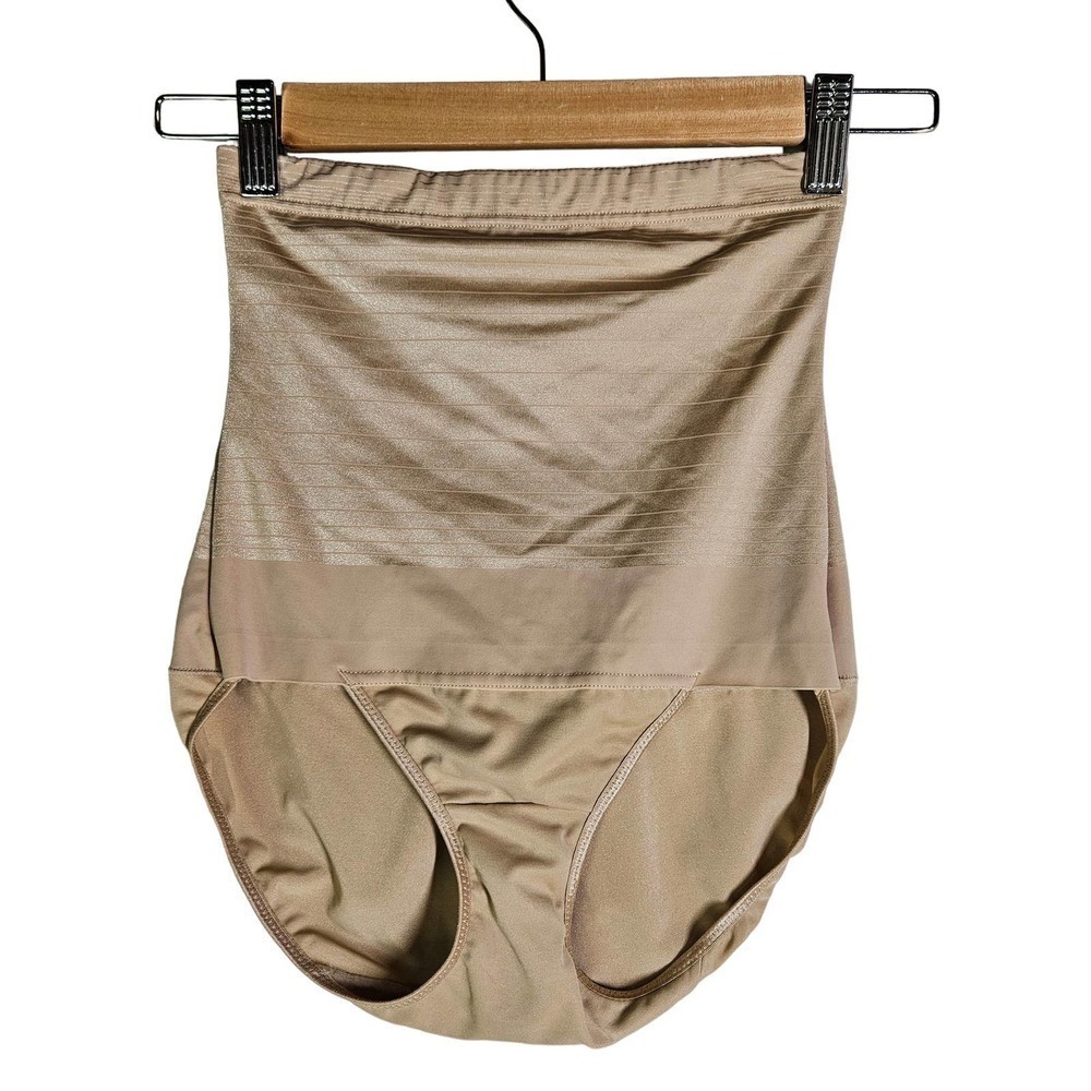 Flexees Shaper High Waisted Briefs M Nude Beige